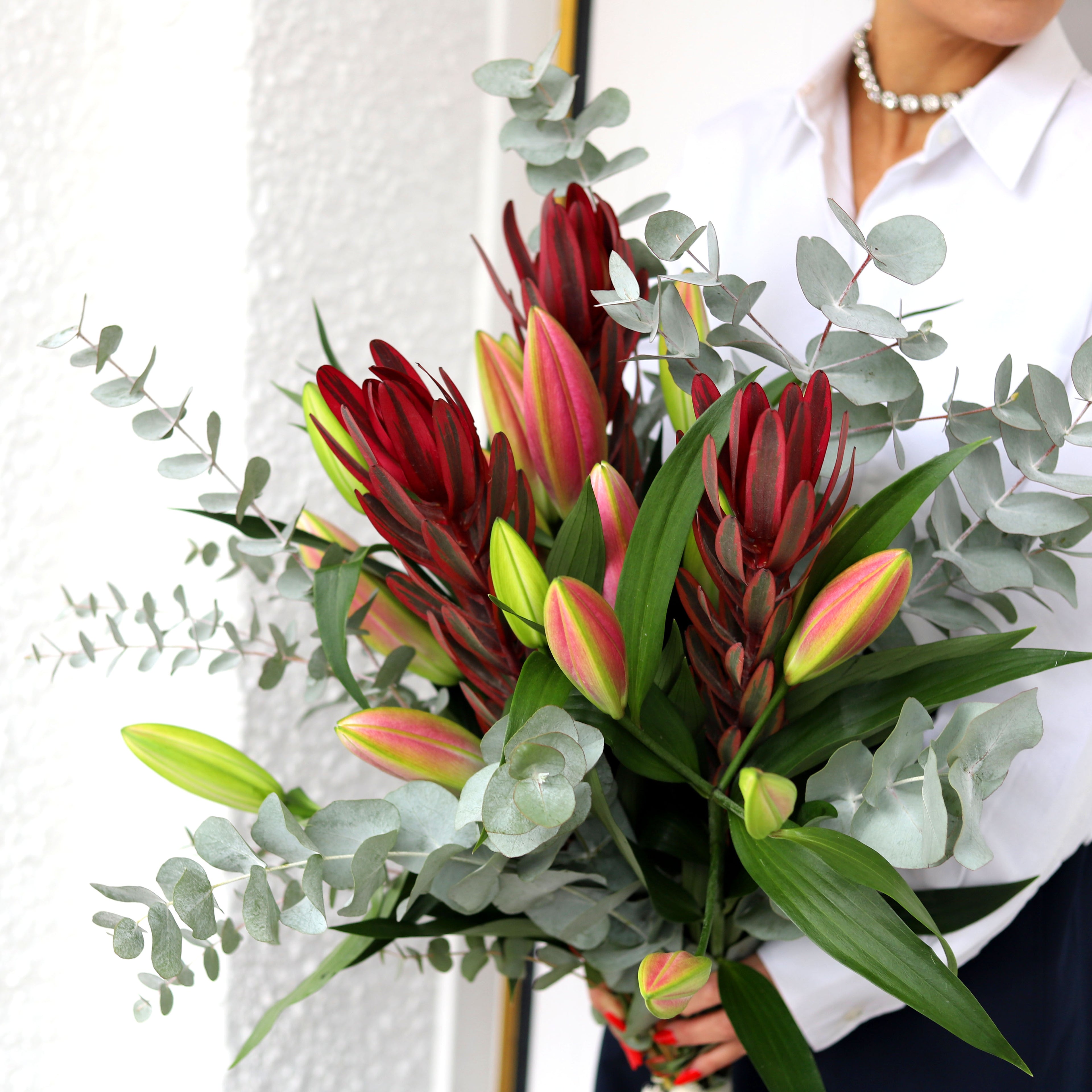 Blush Pink Lillies