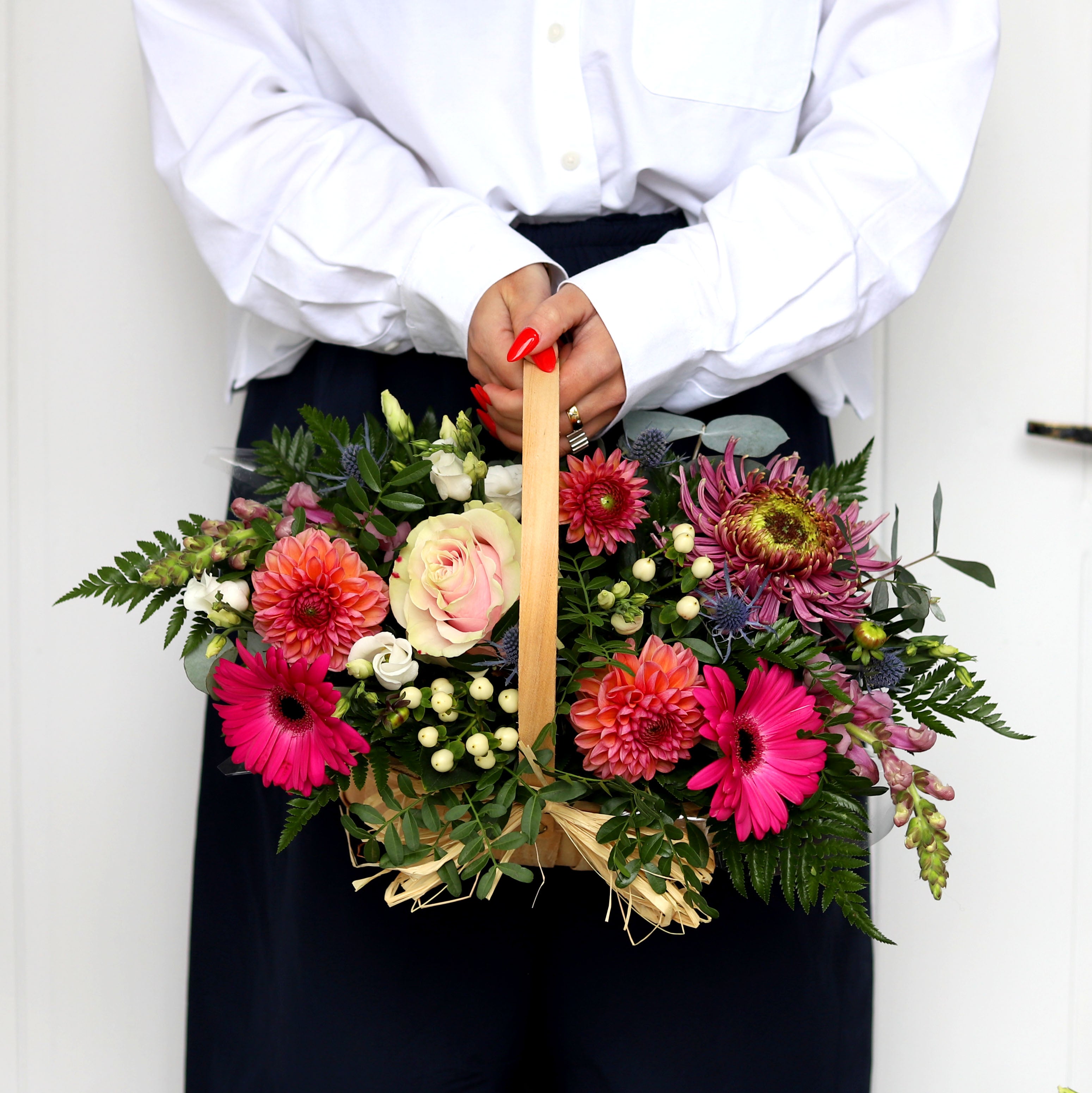 Signature Basket Blooms