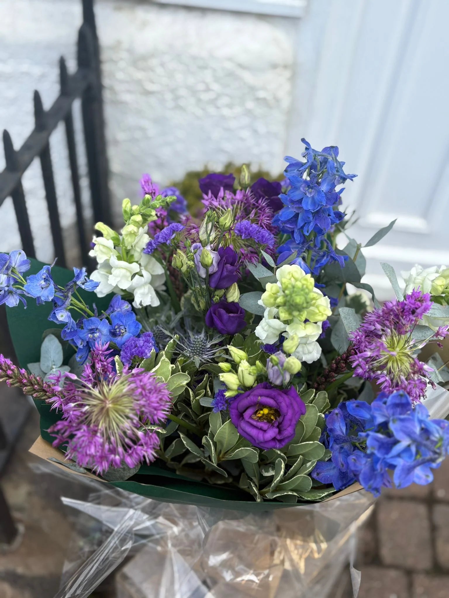 Violet & Blue Meadow Bouquet