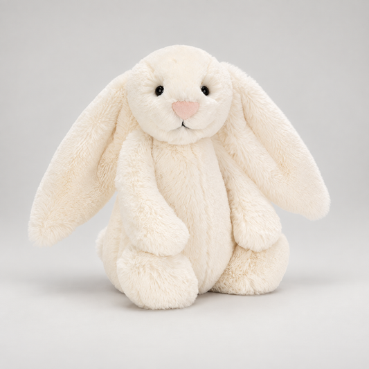 Bashful Cream Bunny