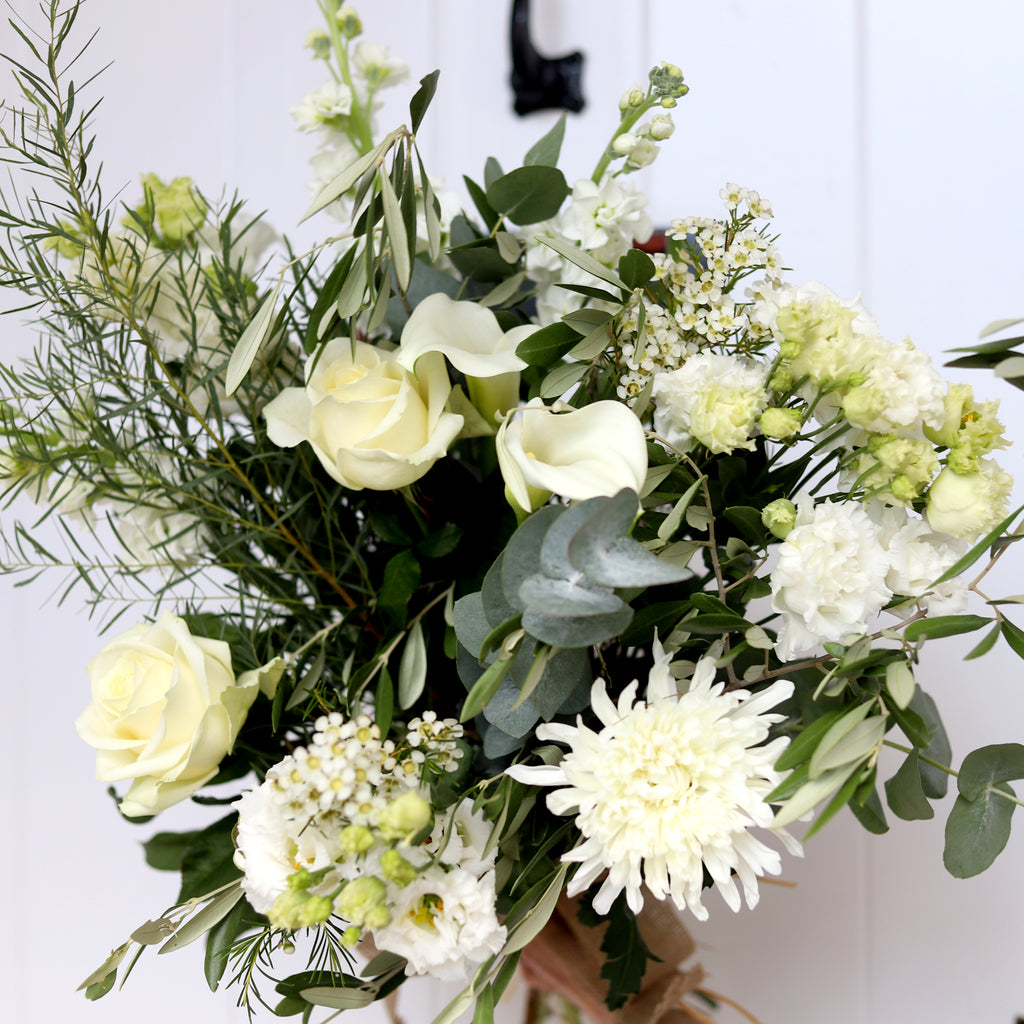 Frosted Olive Flower Bouquet