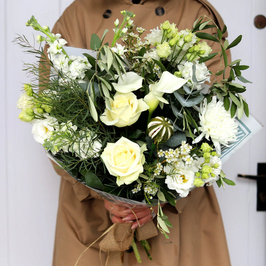 Frosted Olive Flower Bouquet
