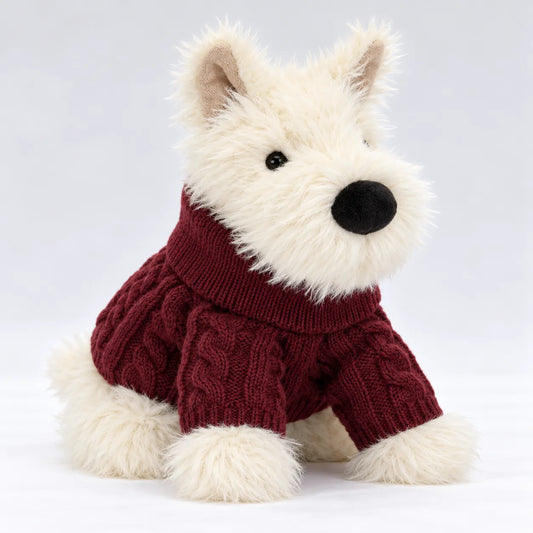Munro Scottie Dog 'Winter Jumper'
