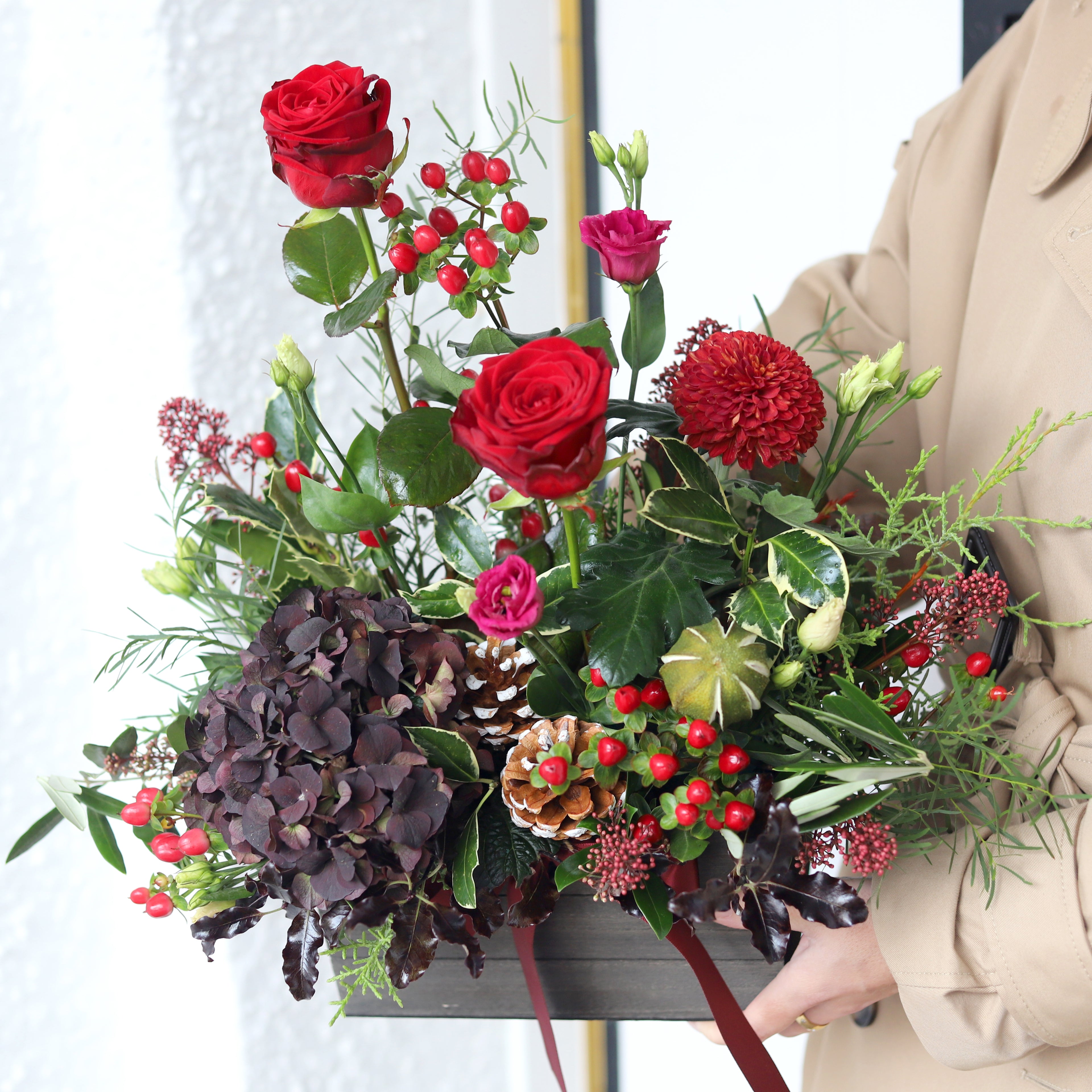 Sugar Plum Flower Box