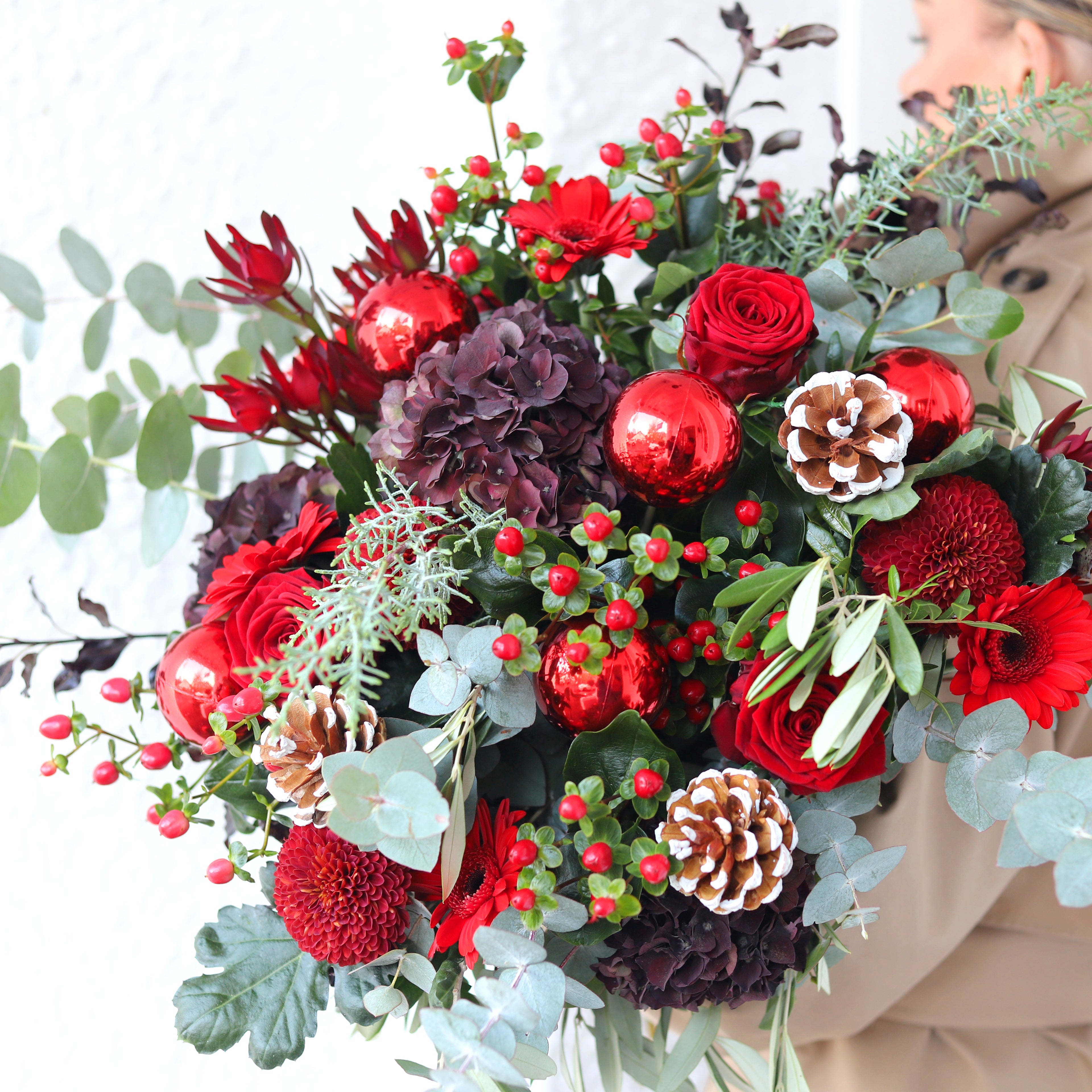 Classic Christmas Flower Bouquet