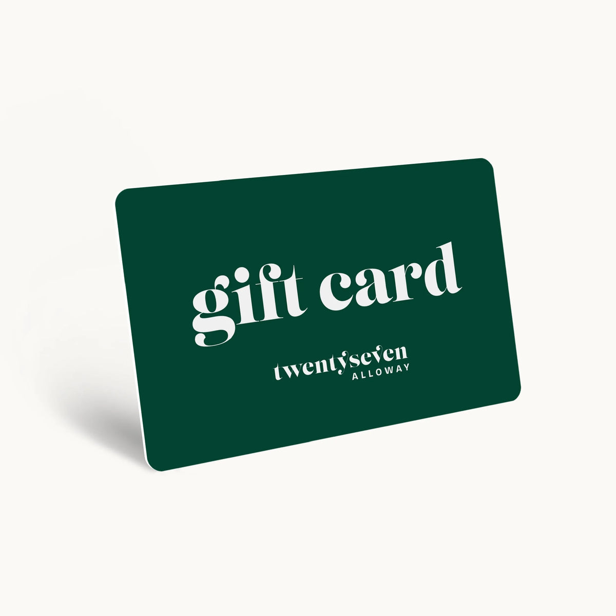 Twenty Seven e-Gift Card