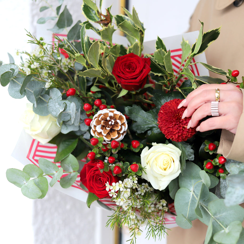 Winter Rose Flower Bouquet