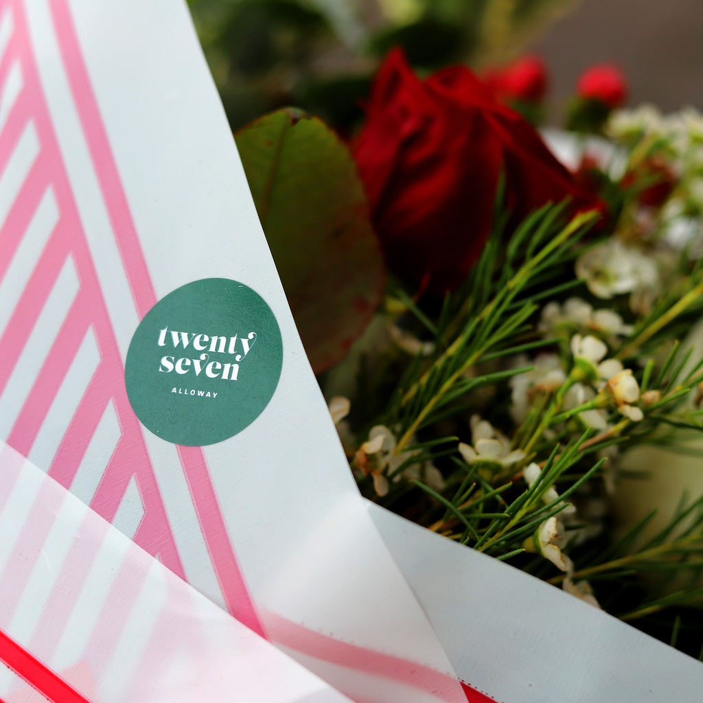 Winter Rose Flower Bouquet