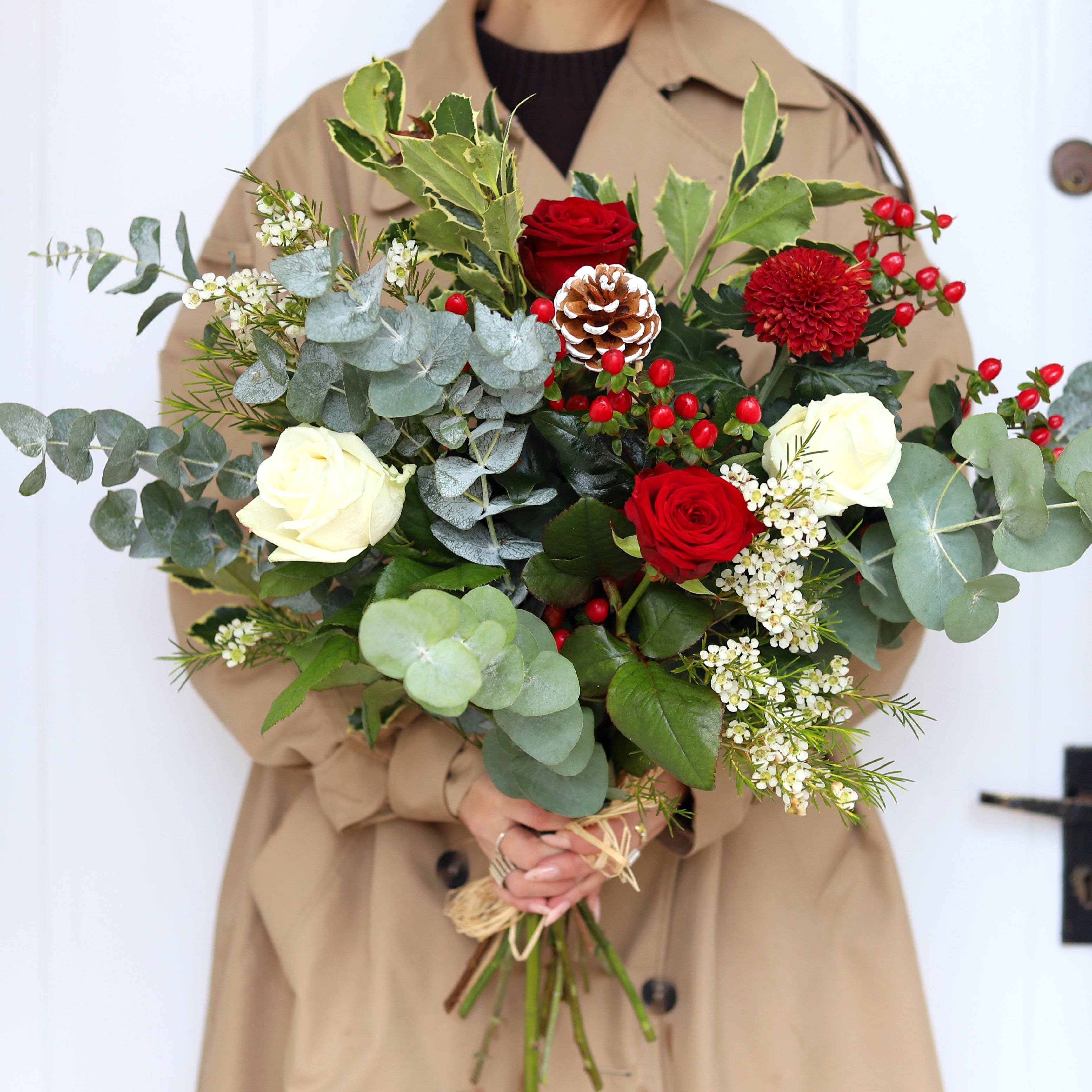 Winter Rose Flower Bouquet