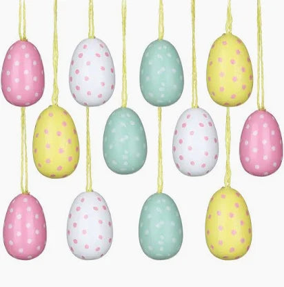 Set of 16 Flower Eggs